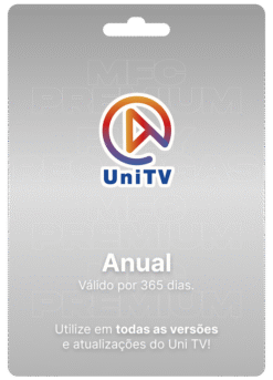 Gift Card UNITV - ANUAL