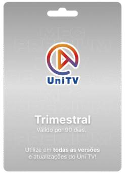 Gift card UNITV- TRIMESTRAL